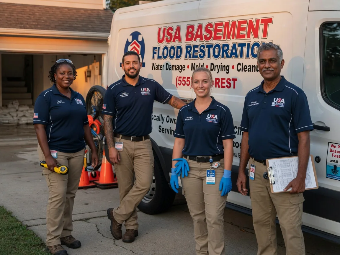 Basement Flood Cleanup company in Lisbon, ND