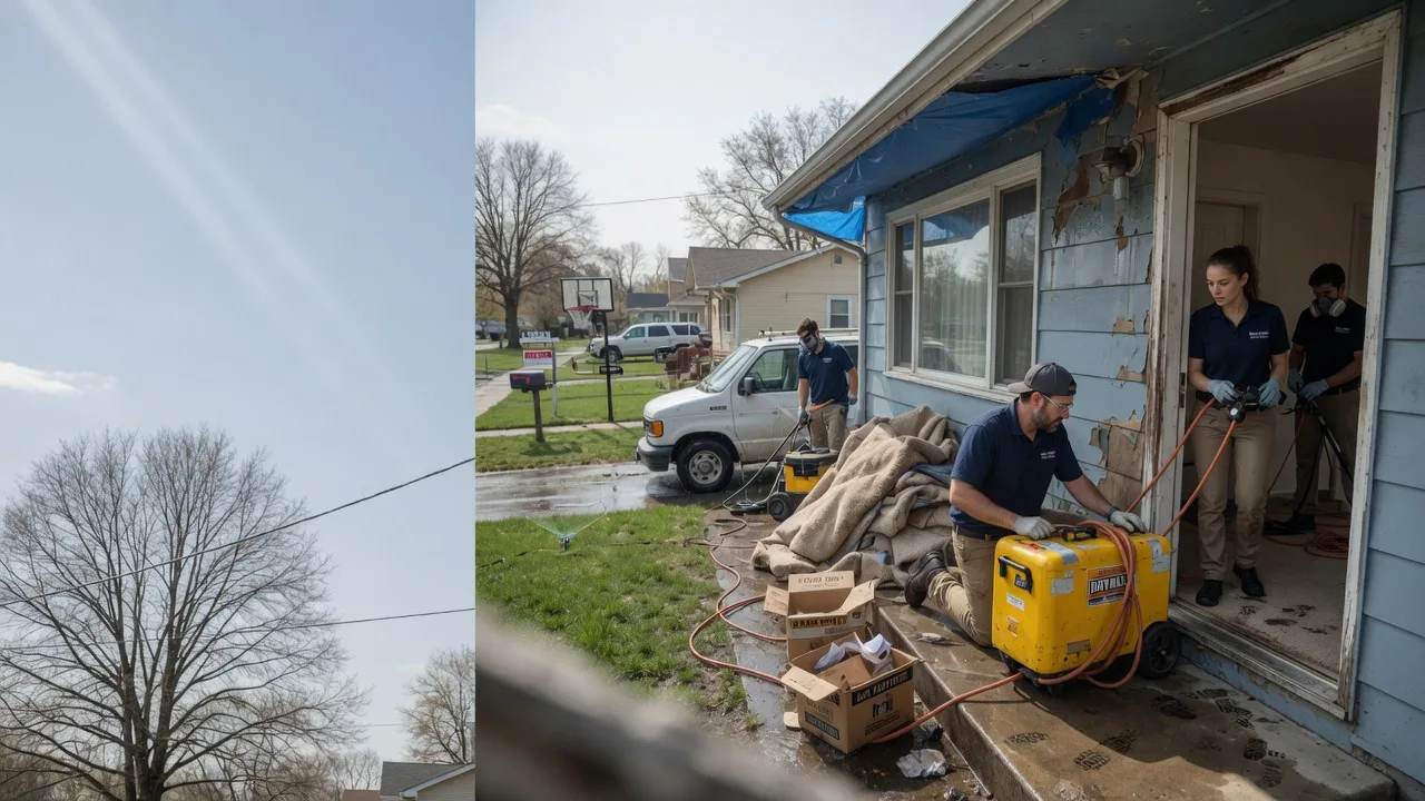 Basement Flood Cleanup in Lisbon, ND near me